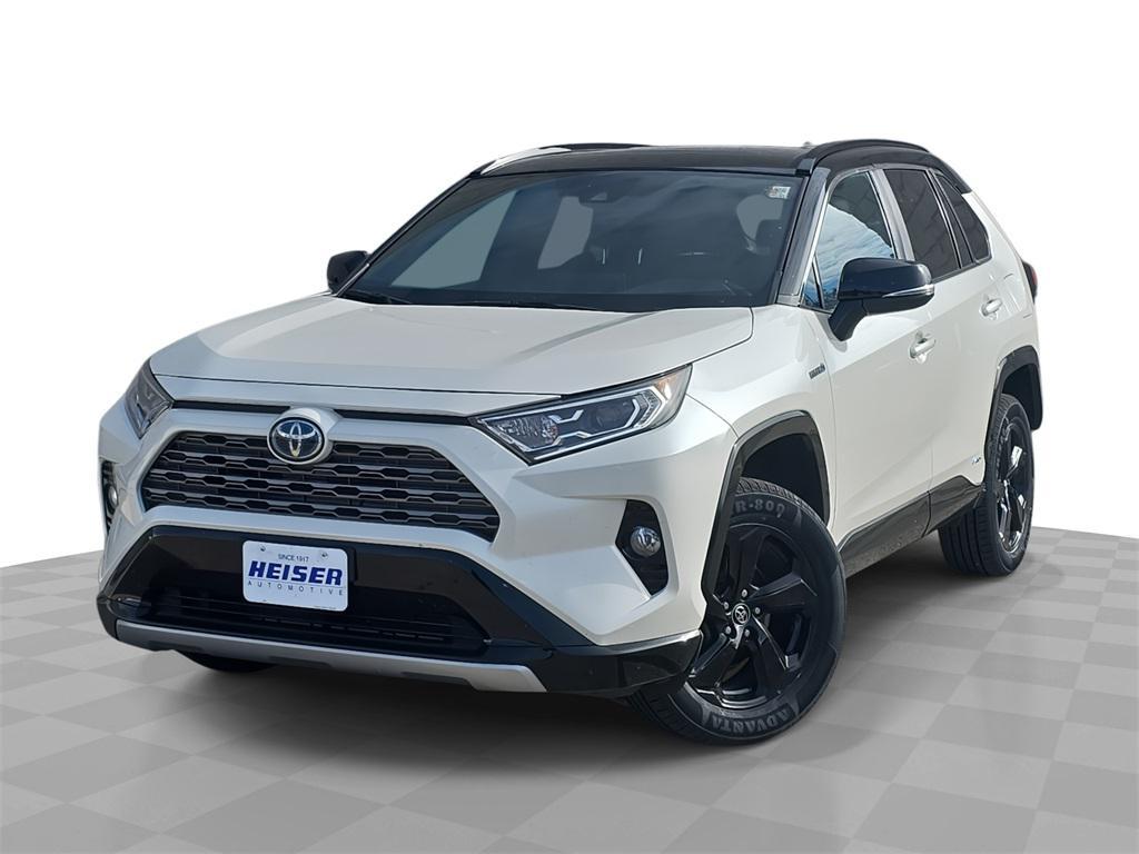 used 2020 Toyota RAV4 Hybrid car, priced at $28,748