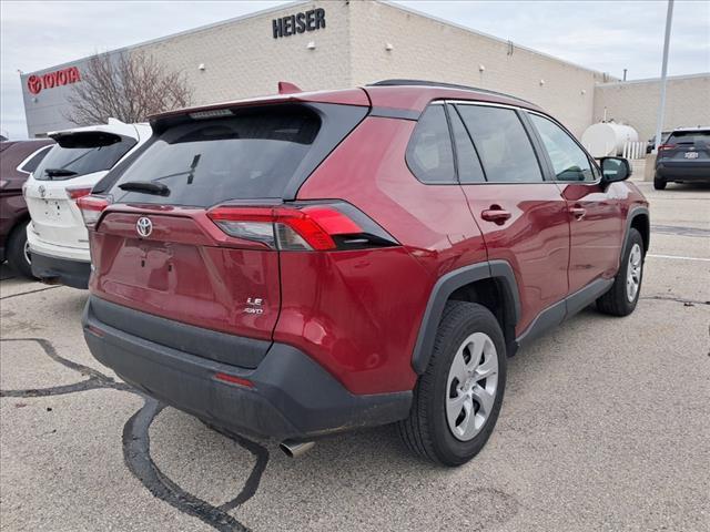 used 2021 Toyota RAV4 car, priced at $27,791