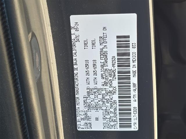 used 2024 Toyota Tacoma car, priced at $47,995