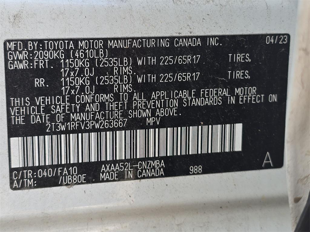 used 2023 Toyota RAV4 car, priced at $27,995