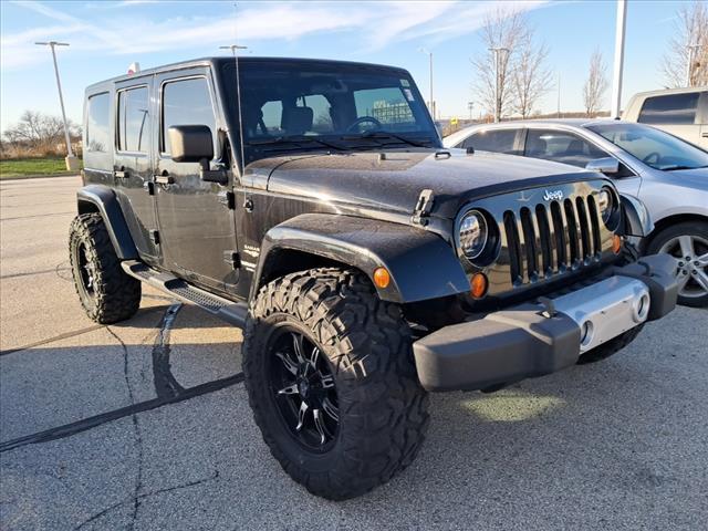 used 2010 Jeep Wrangler Unlimited car, priced at $13,489