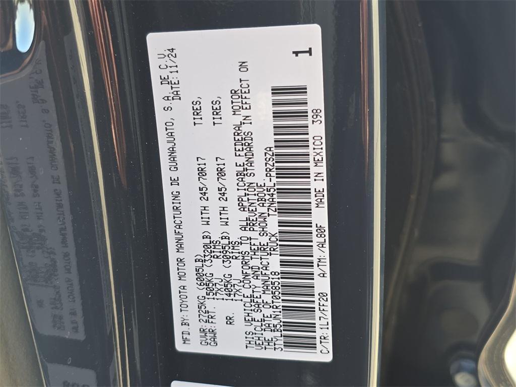 used 2024 Toyota Tacoma car, priced at $38,800