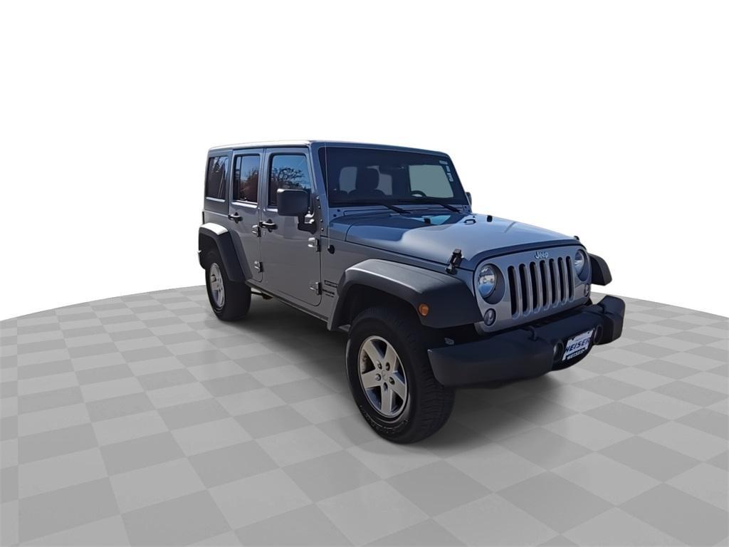 used 2017 Jeep Wrangler Unlimited car, priced at $17,995