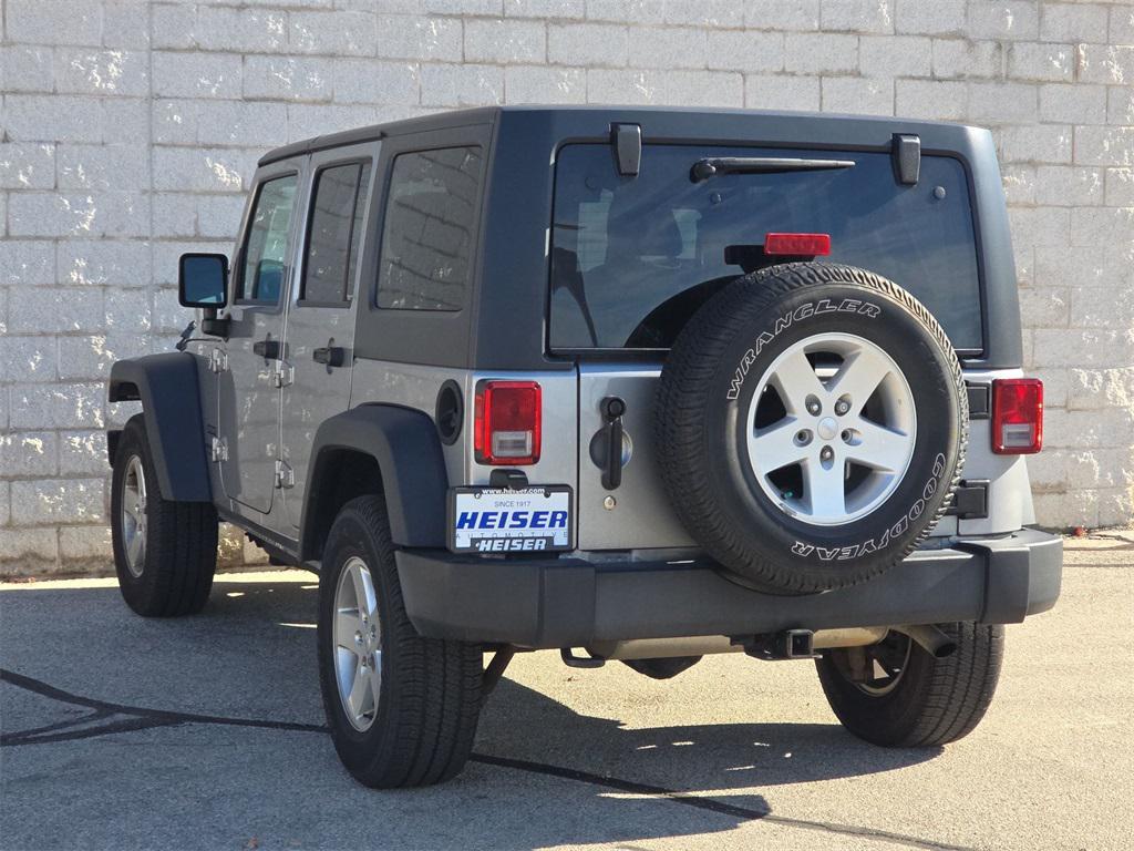 used 2017 Jeep Wrangler Unlimited car, priced at $17,995