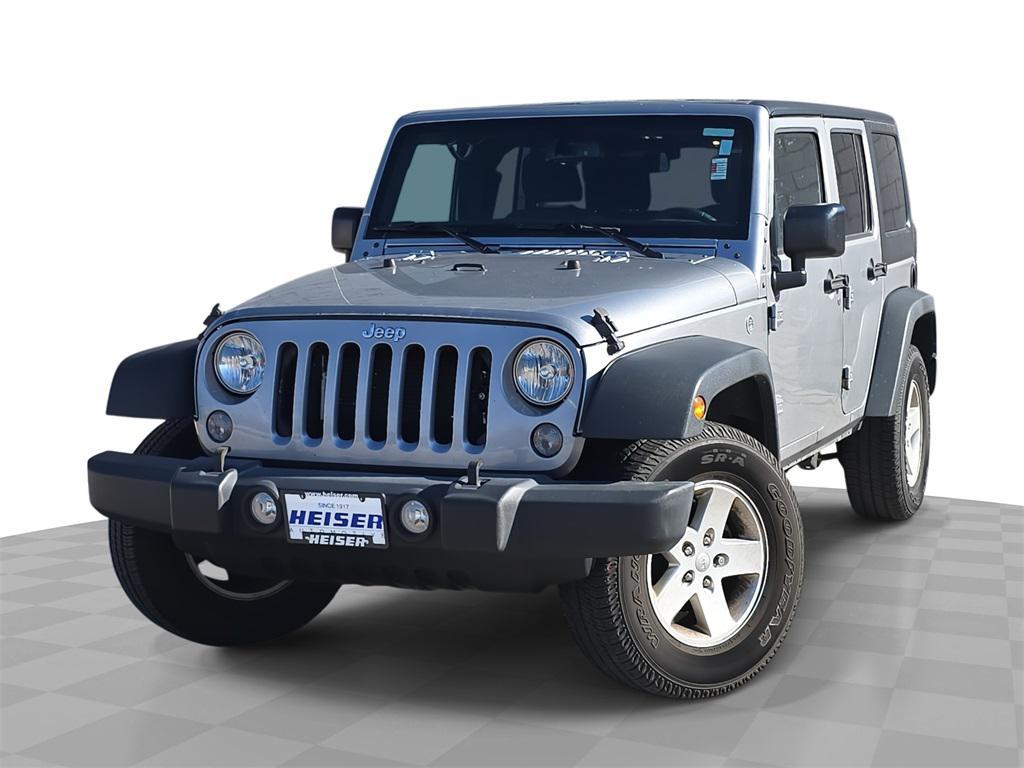 used 2017 Jeep Wrangler Unlimited car, priced at $17,995