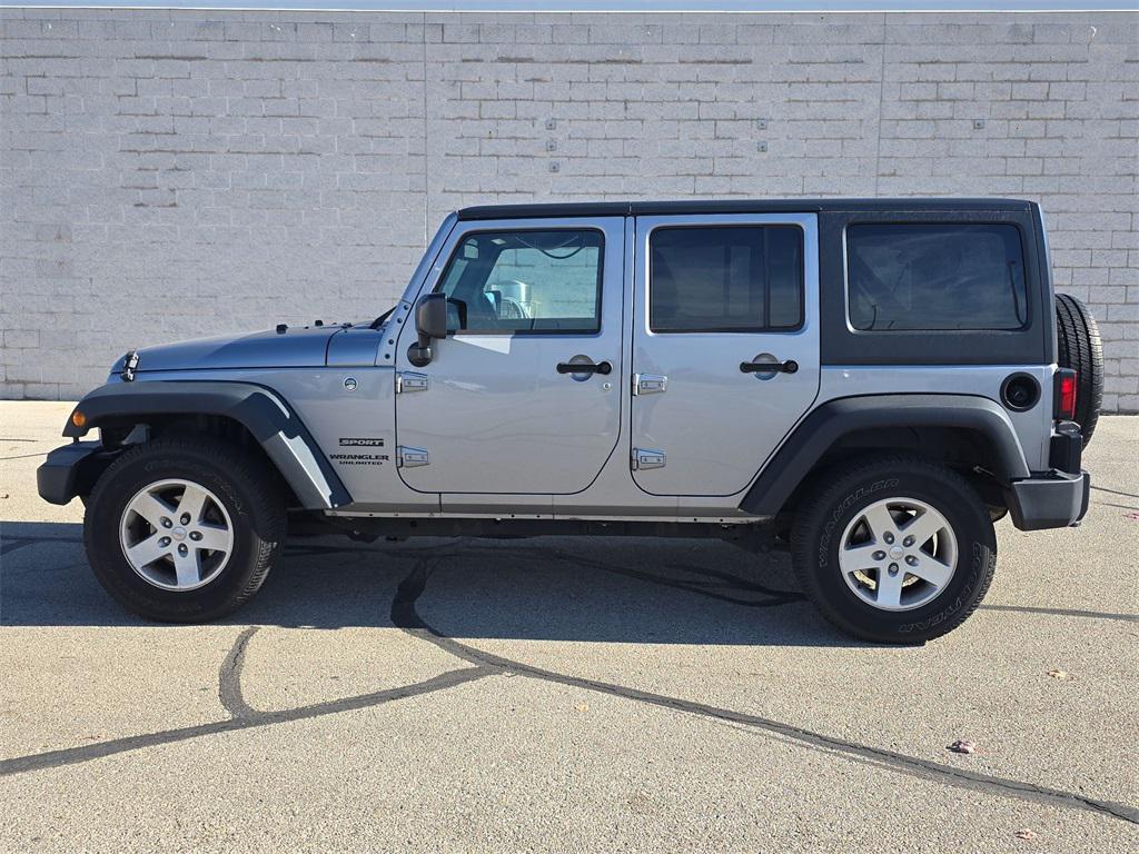 used 2017 Jeep Wrangler Unlimited car, priced at $17,995
