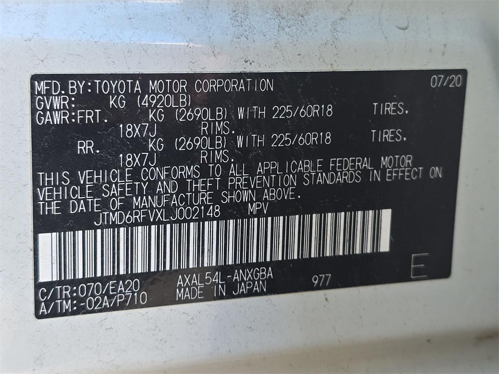 used 2020 Toyota RAV4 Hybrid car, priced at $28,659