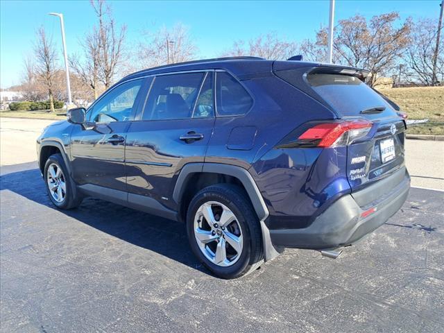 used 2021 Toyota RAV4 Hybrid car, priced at $34,499