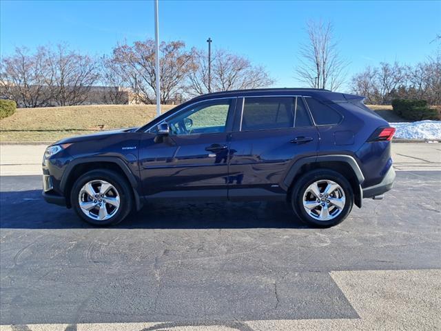 used 2021 Toyota RAV4 Hybrid car, priced at $34,499