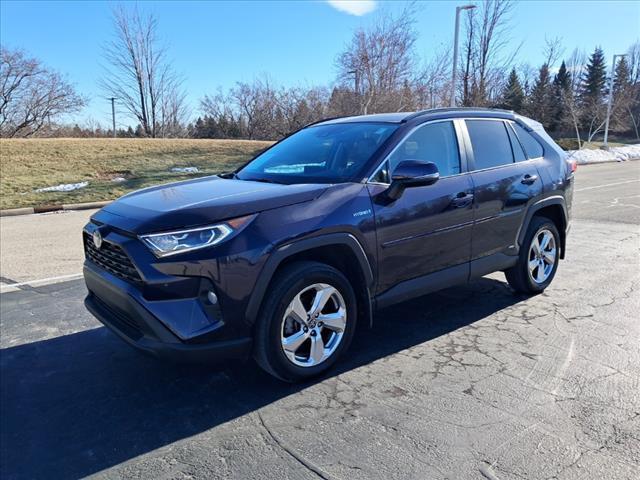 used 2021 Toyota RAV4 Hybrid car, priced at $34,499