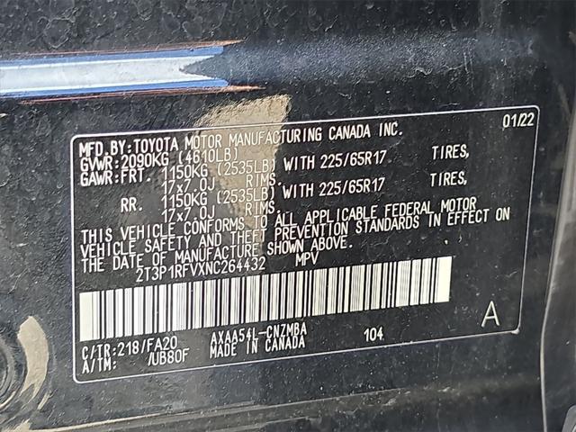 used 2022 Toyota RAV4 car, priced at $28,999