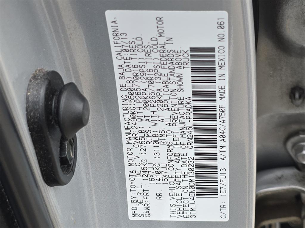 used 2013 Toyota Tacoma car, priced at $21,995