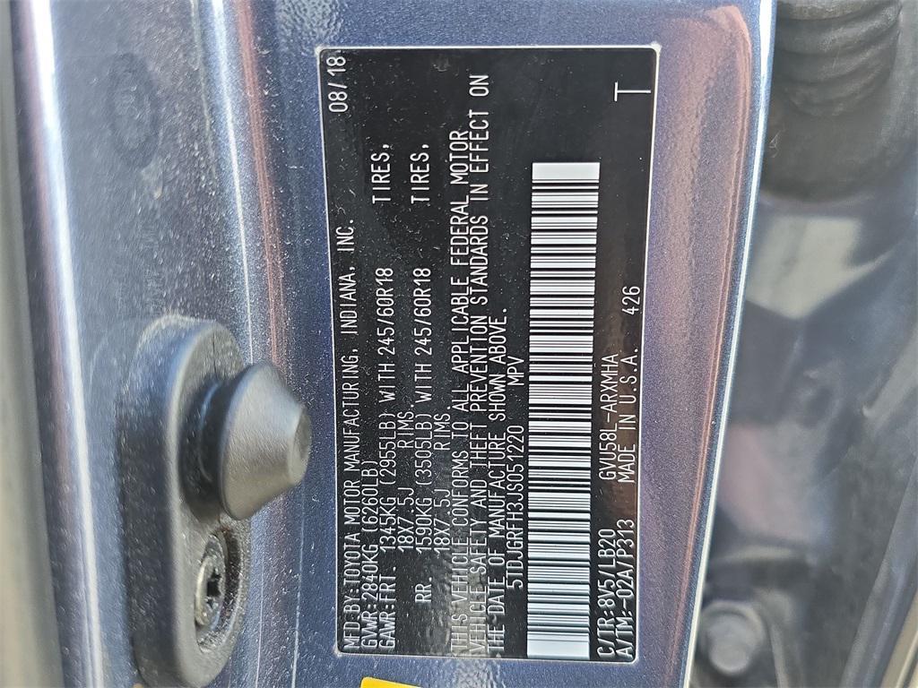 used 2018 Toyota Highlander Hybrid car, priced at $22,995