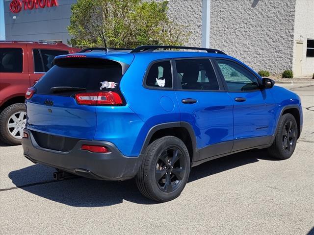 used 2017 Jeep Cherokee car, priced at $13,638