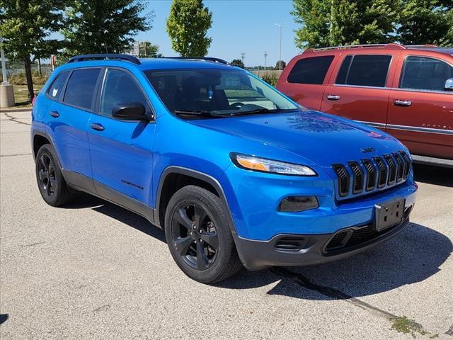 used 2017 Jeep Cherokee car, priced at $13,638