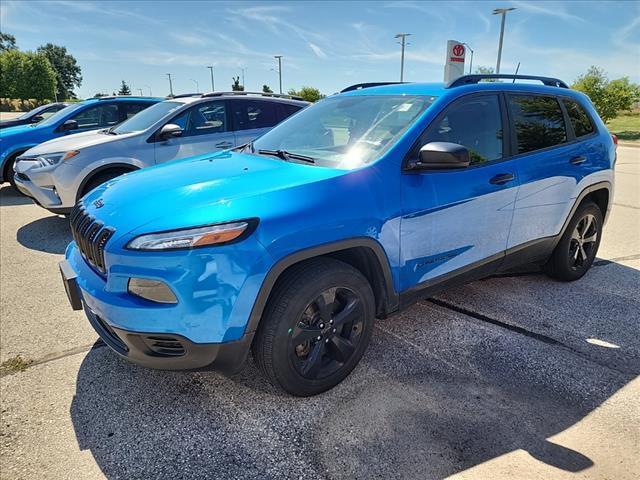 used 2017 Jeep Cherokee car, priced at $13,638