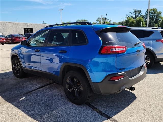 used 2017 Jeep Cherokee car, priced at $13,638