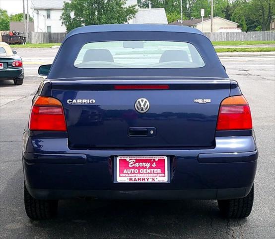 used 2002 Volkswagen Cabrio car, priced at $8,980