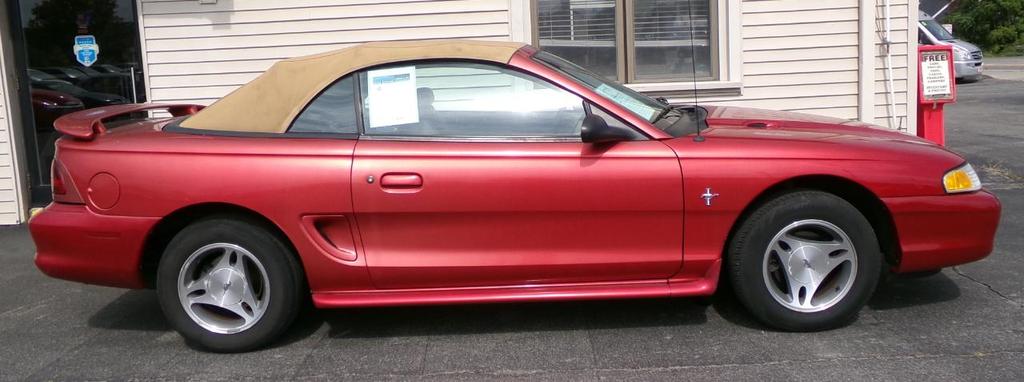 used 1998 Ford Mustang car, priced at $5,980