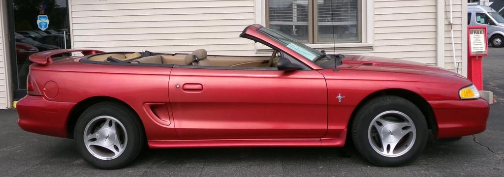 used 1998 Ford Mustang car, priced at $5,980