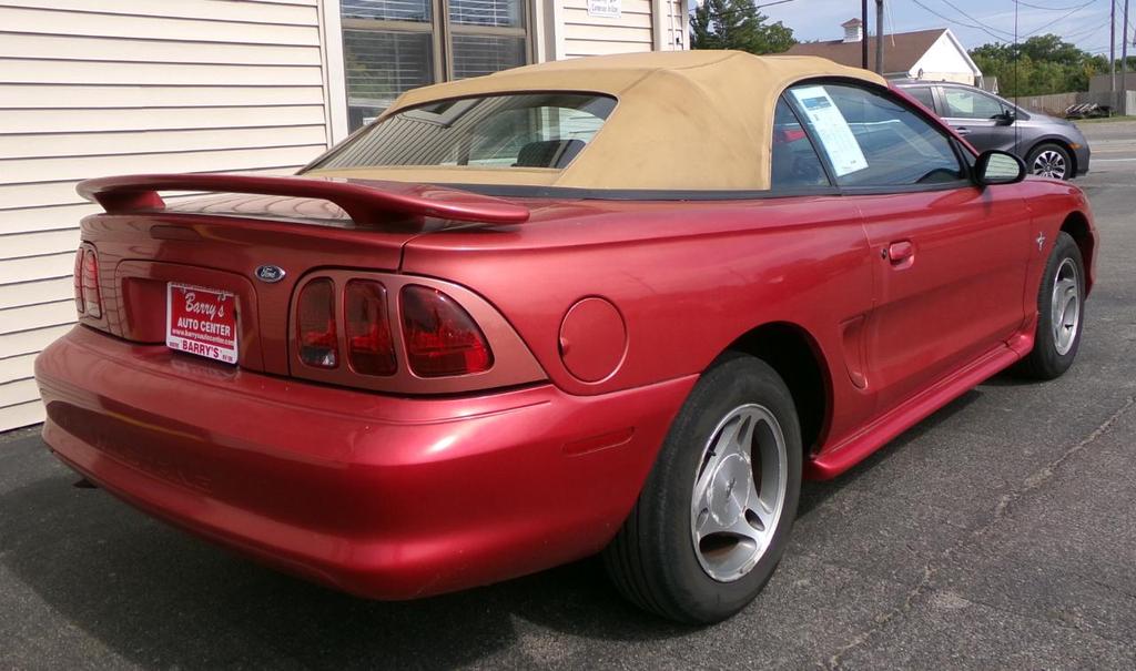 used 1998 Ford Mustang car, priced at $5,980