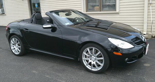 used 2005 Mercedes-Benz SLK-Class car, priced at $17,980