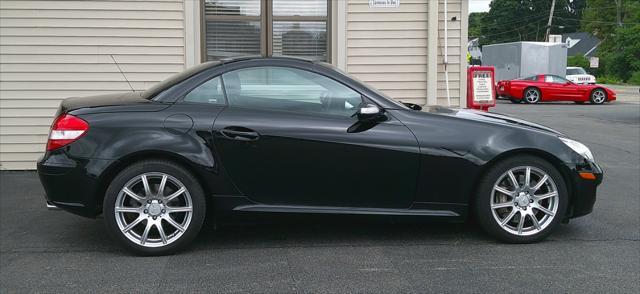 used 2005 Mercedes-Benz SLK-Class car, priced at $17,980