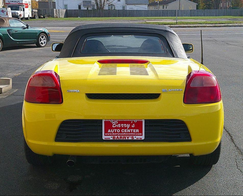 used 2002 Toyota MR2 car, priced at $11,980