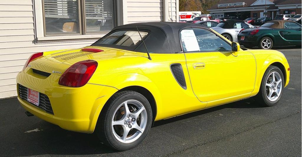 used 2002 Toyota MR2 car, priced at $11,980