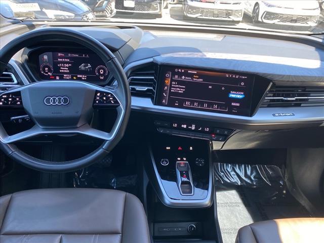 used 2023 Audi Q4 e-tron car, priced at $28,900