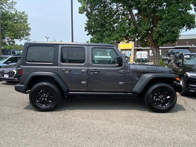 used 2021 Jeep Wrangler car, priced at $30,700
