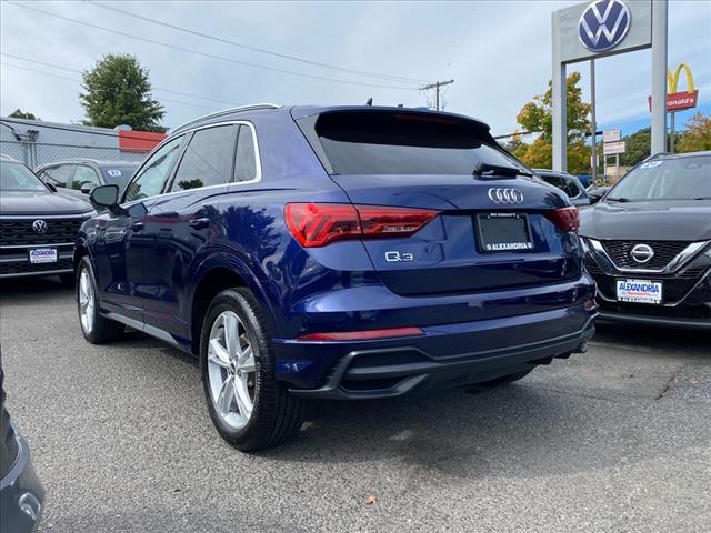 used 2022 Audi Q3 car, priced at $28,000