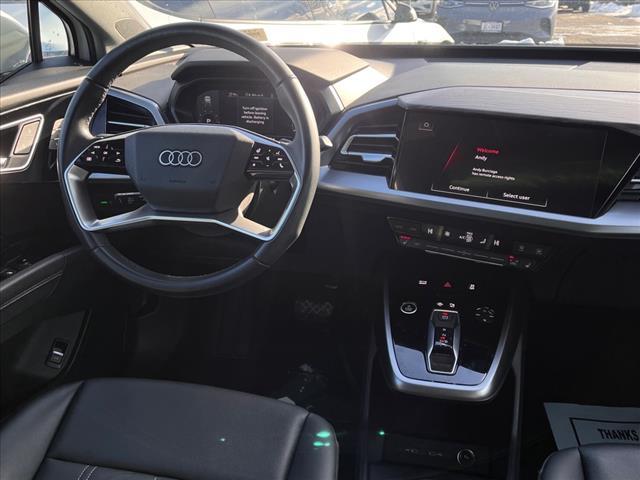 used 2023 Audi Q4 e-tron car, priced at $34,600