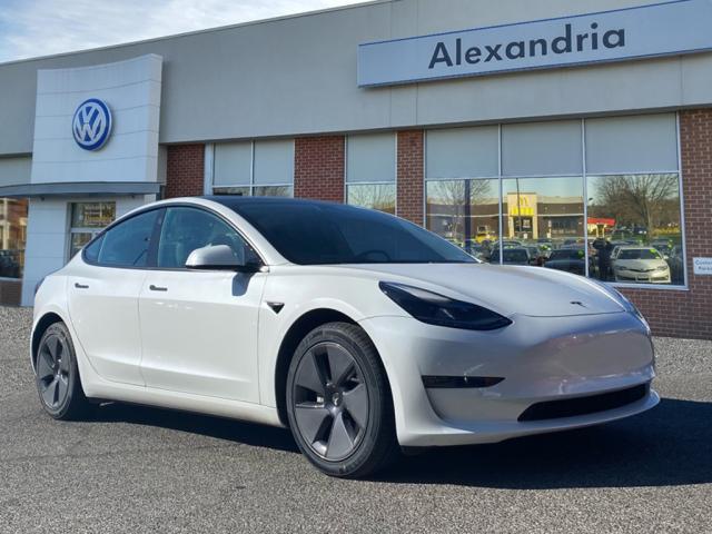 used 2021 Tesla Model 3 car, priced at $25,000