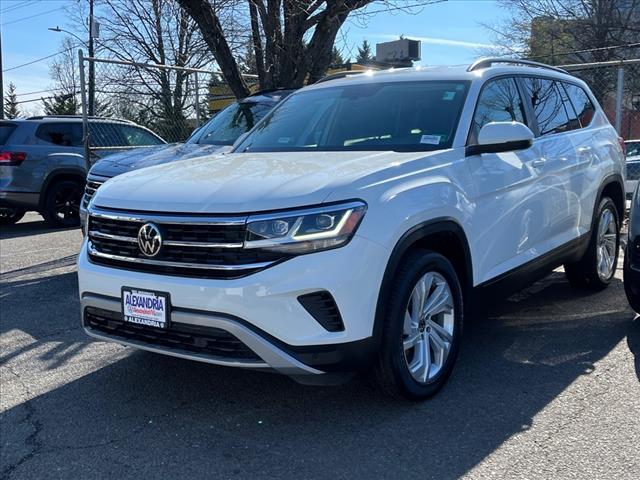 used 2021 Volkswagen Atlas car, priced at $29,300