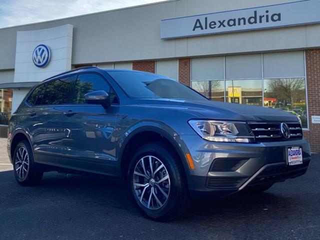 used 2021 Volkswagen Tiguan car, priced at $19,100