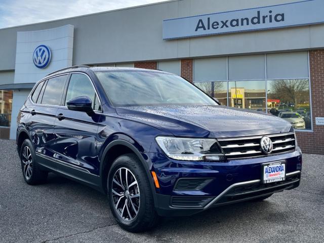 used 2021 Volkswagen Tiguan car, priced at $21,400