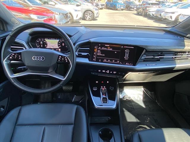 used 2023 Audi Q4 e-tron car, priced at $27,300