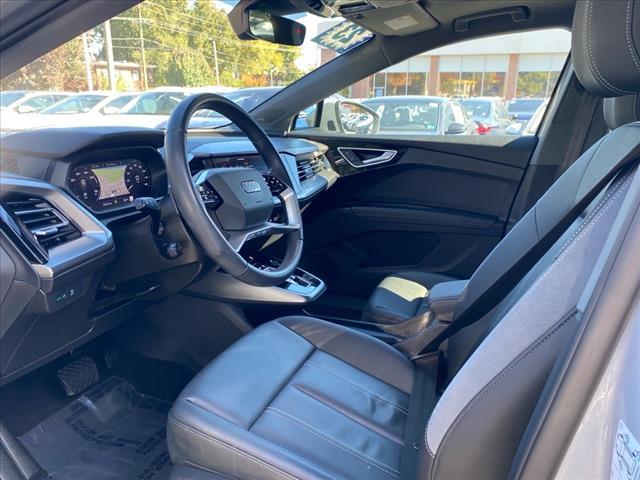 used 2023 Audi Q4 e-tron car, priced at $27,300