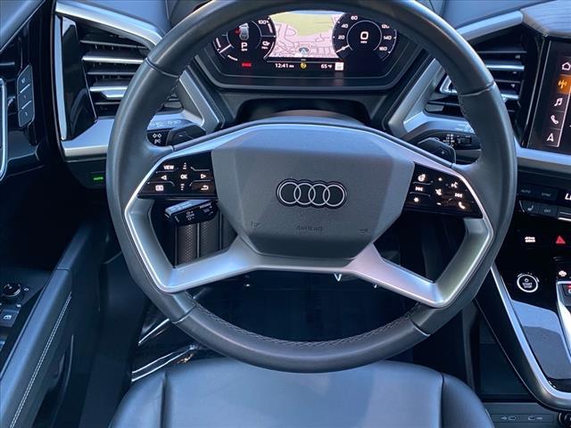 used 2023 Audi Q4 e-tron car, priced at $27,300