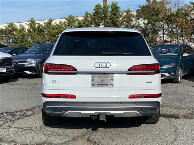 used 2021 Audi Q7 car, priced at $31,600