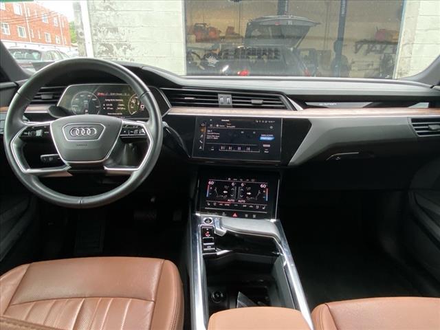 used 2021 Audi e-tron car, priced at $26,300