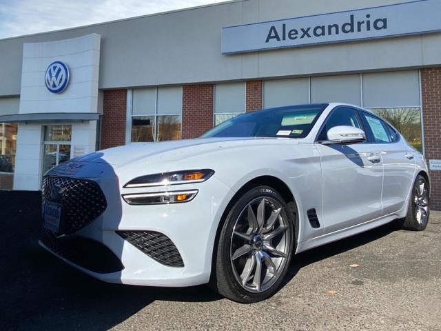 used 2022 Genesis G70 car, priced at $28,800