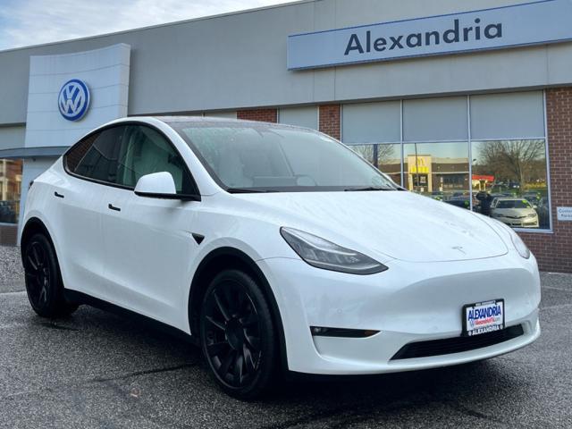 used 2021 Tesla Model Y car, priced at $27,000