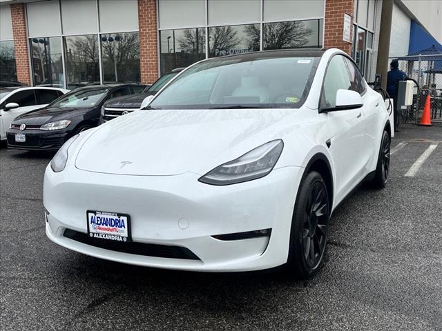 used 2021 Tesla Model Y car, priced at $27,000