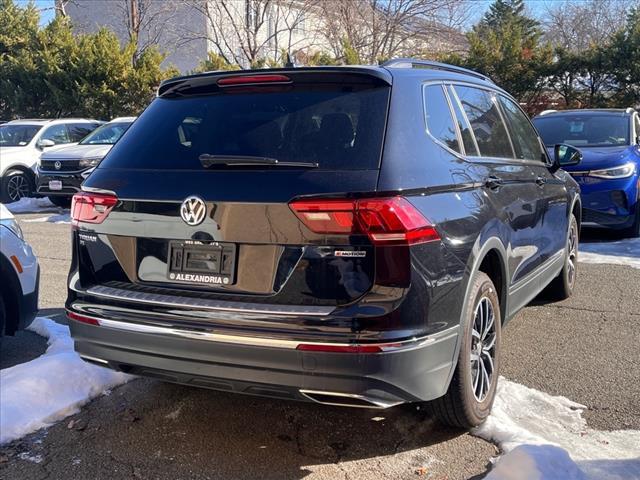 used 2021 Volkswagen Tiguan car, priced at $19,400