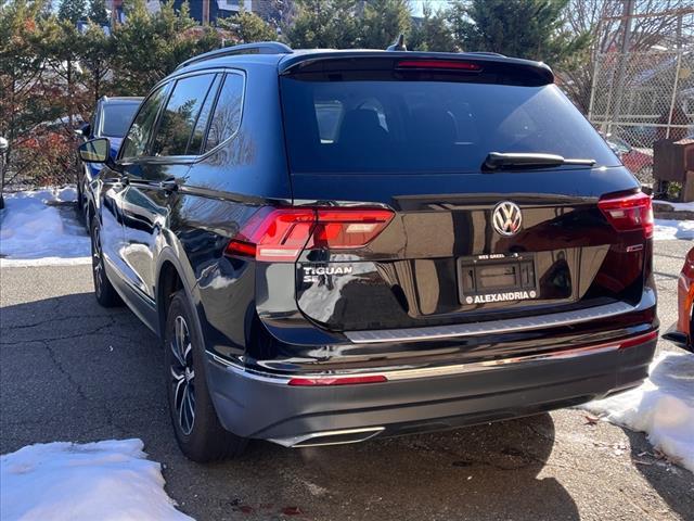 used 2021 Volkswagen Tiguan car, priced at $19,400