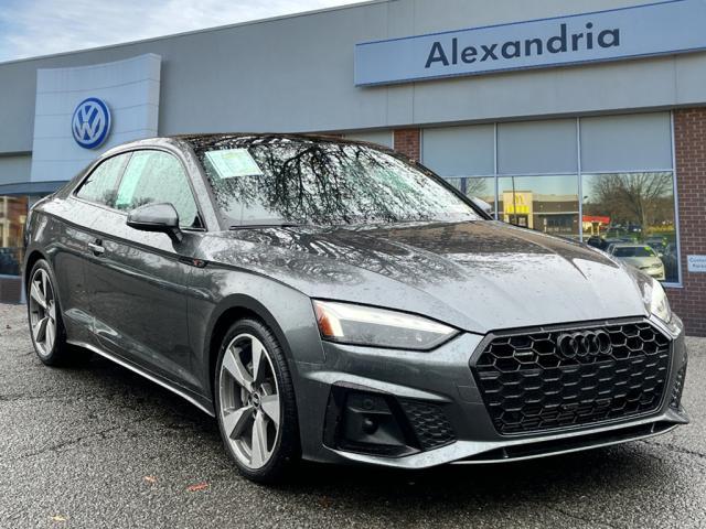 used 2021 Audi A5 car, priced at $28,500