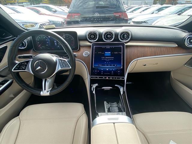 used 2022 Mercedes-Benz C-Class car, priced at $34,200