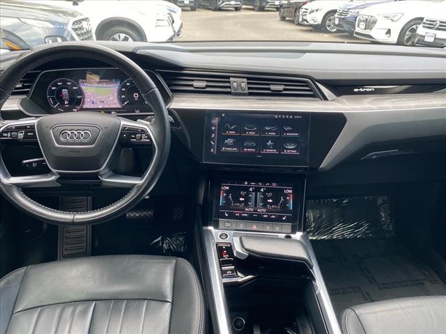used 2021 Audi e-tron car, priced at $22,800